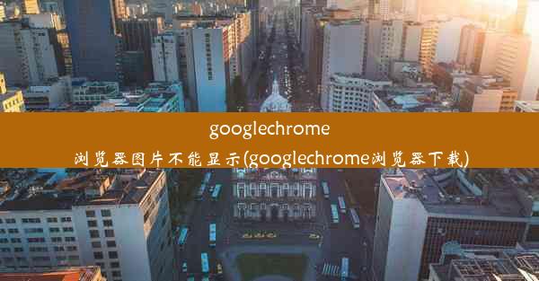 googlechrome浏览器图片不能显示(googlechrome浏览器下载)