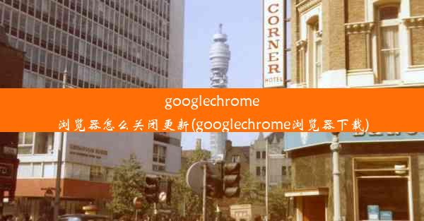 googlechrome浏览器怎么关闭更新(googlechrome浏览器下载)