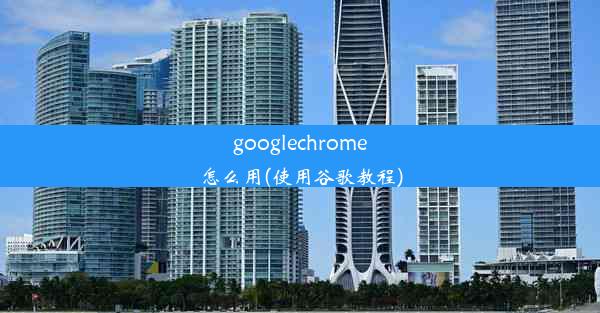 googlechrome怎么用(使用谷歌教程)