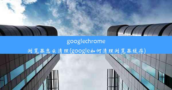 googlechrome浏览器怎么清理(google如何清理浏览器缓存)