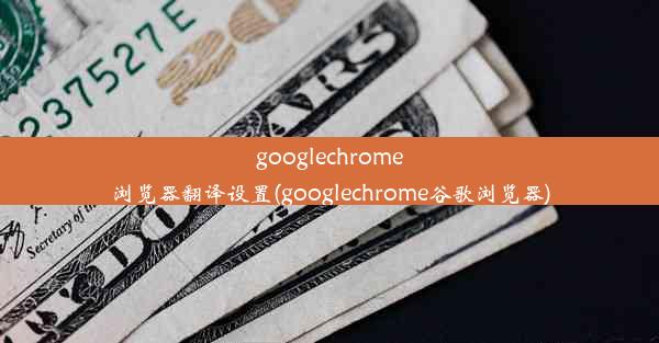 googlechrome浏览器翻译设置(googlechrome谷歌浏览器)