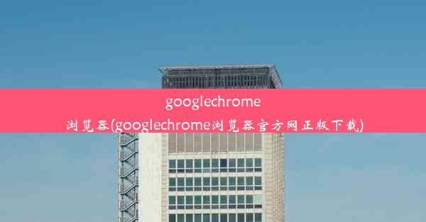 googlechrome浏览器(googlechrome浏览器官方网正版下载)