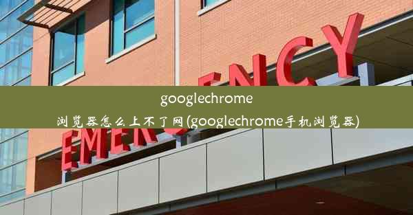 googlechrome浏览器怎么上不了网(googlechrome手机浏览器)