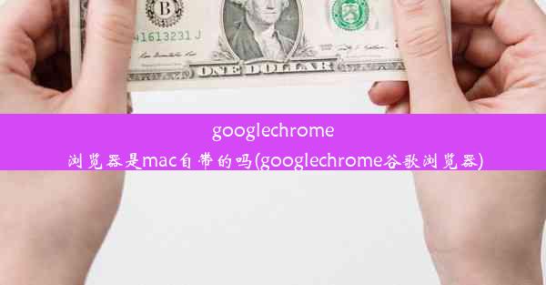 googlechrome浏览器是mac自带的吗(googlechrome谷歌浏览器)