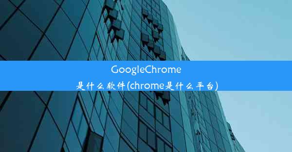 GoogleChrome是什么软件(chrome是什么平台)