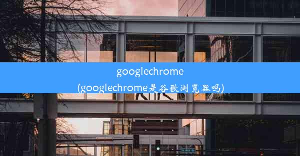 googlechrome(googlechrome是谷歌浏览器吗)