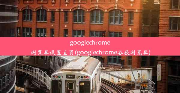 googlechrome浏览器设置主页(googlechrome谷歌浏览器)