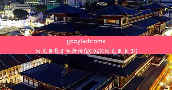 googlechrome浏览器截图快捷键(google浏览器 截图)