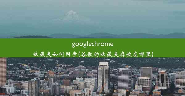 googlechrome收藏夹如何同步(谷歌的收藏夹存放在哪里)