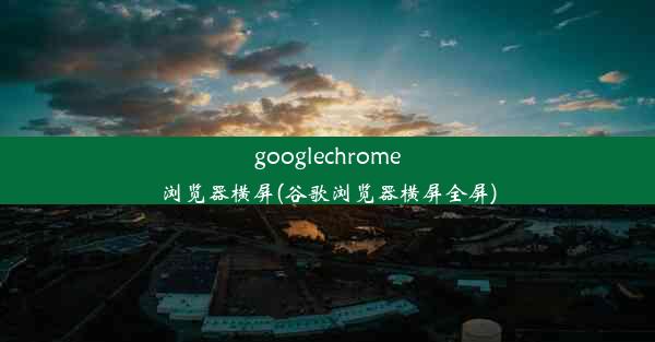 googlechrome浏览器横屏(谷歌浏览器横屏全屏)