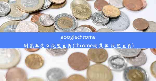 googlechrome浏览器怎么设置主页(chrome浏览器 设置主页)