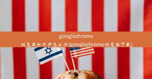 googlechrome浏览器打不开怎么办(googlechrome浏览器下载)