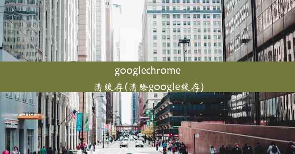 googlechrome清缓存(清除google缓存)