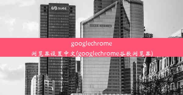 googlechrome浏览器设置中文(googlechrome谷歌浏览器)