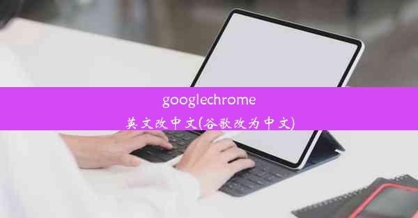 googlechrome英文改中文(谷歌改为中文)