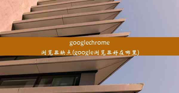 googlechrome浏览器缺点(google浏览器好在哪里)