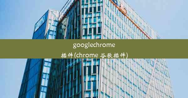 googlechrome插件(chrome 谷歌插件)