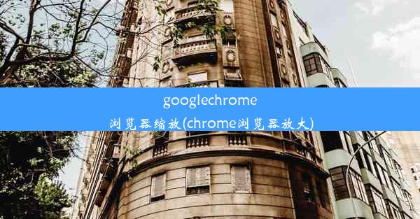 googlechrome浏览器缩放(chrome浏览器放大)