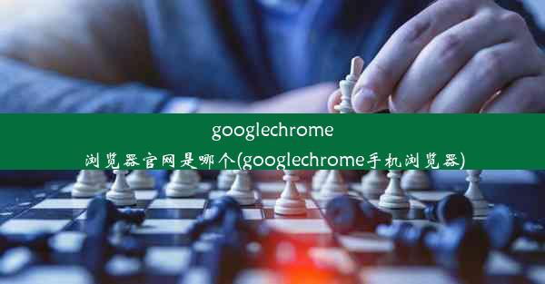 googlechrome浏览器官网是哪个(googlechrome手机浏览器)