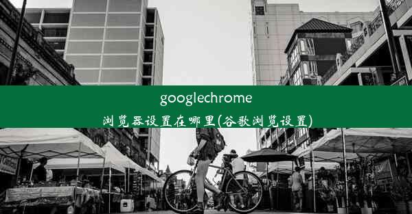 googlechrome浏览器设置在哪里(谷歌浏览设置)