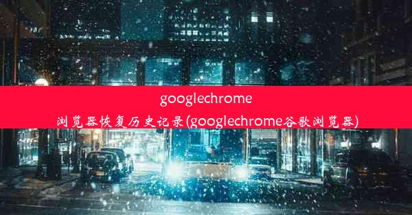 googlechrome浏览器恢复历史记录(googlechrome谷歌浏览器)