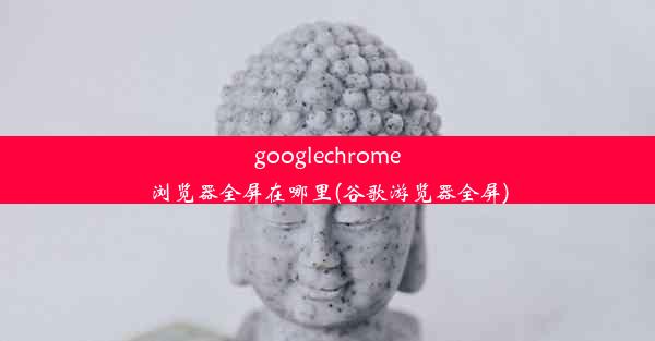 googlechrome浏览器全屏在哪里(谷歌游览器全屏)