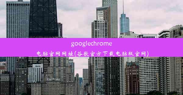 googlechrome电脑官网网址(谷歌官方下载电脑版官网)