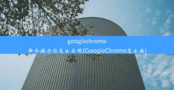 googlechrome命令提示符怎么关闭(GoogleChrome怎么读)