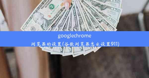 googlechrome浏览器的设置(谷歌浏览器怎么设置911)