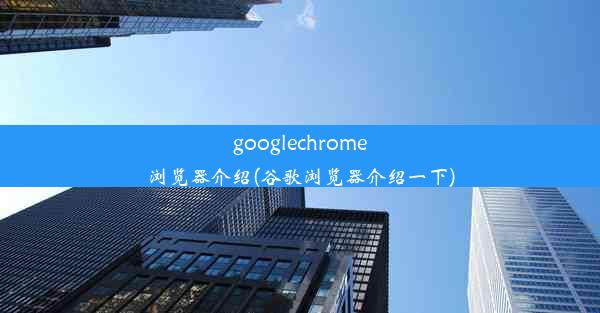 googlechrome浏览器介绍(谷歌浏览器介绍一下)