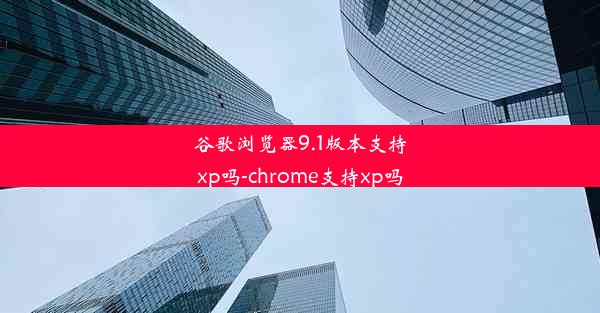 谷歌浏览器9.1版本支持xp吗-chrome支持xp吗