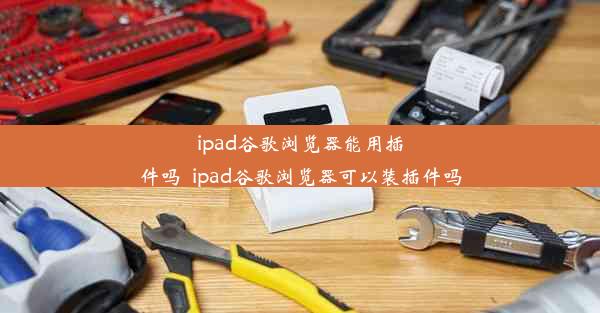 ipad谷歌浏览器能用插件吗_ipad谷歌浏览器可以装插件吗