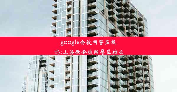 google会被网警监视吗;上谷歌会被网警监控么