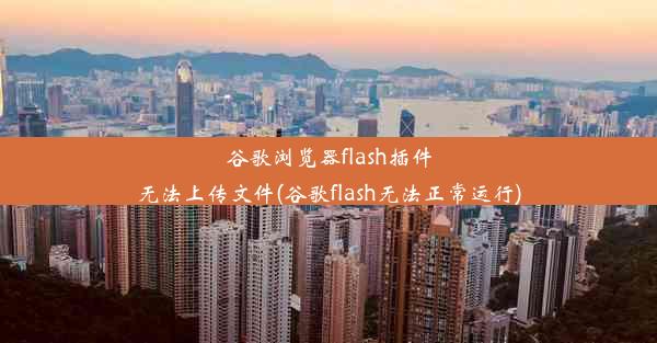 谷歌浏览器flash插件无法上传文件(谷歌flash无法正常运行)