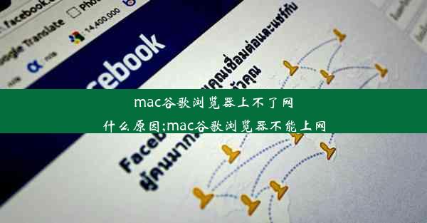 mac谷歌浏览器上不了网什么原因;mac谷歌浏览器不能上网