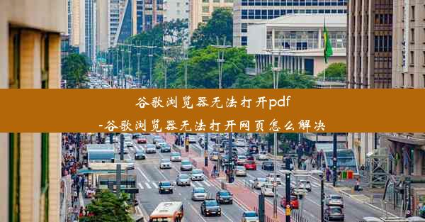 谷歌浏览器无法打开pdf-谷歌浏览器无法打开网页怎么解决