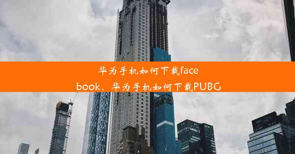 华为手机如何下载face book、华为手机如何下载PUBG