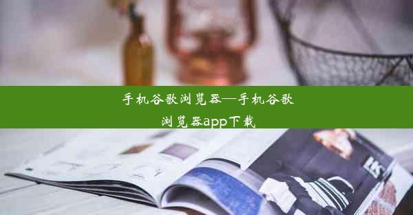 手机谷歌浏览器—手机谷歌浏览器app下载