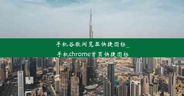 手机谷歌浏览器快捷图标_手机chrome首页快捷图标