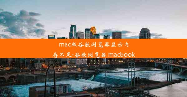 mac版谷歌浏览器显示内存不足-谷歌浏览器 macbook