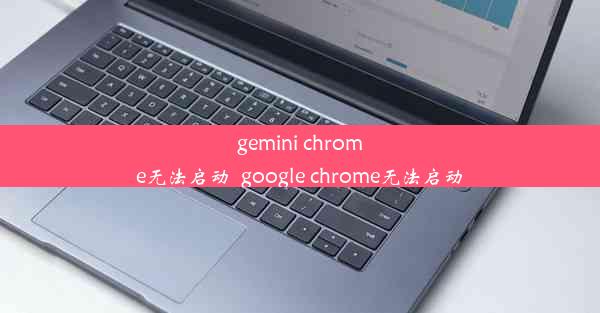 gemini chrome无法启动_google chrome无法启动