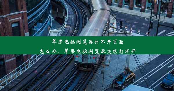 苹果电脑浏览器打不开页面怎么办、苹果电脑浏览器突然打不开