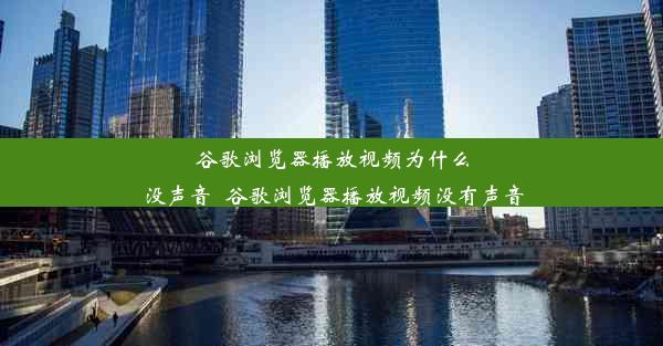 谷歌浏览器播放视频为什么没声音_谷歌浏览器播放视频没有声音