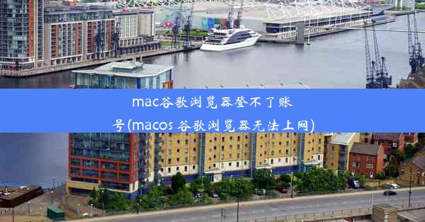 mac谷歌浏览器登不了账号(macos 谷歌浏览器无法上网)