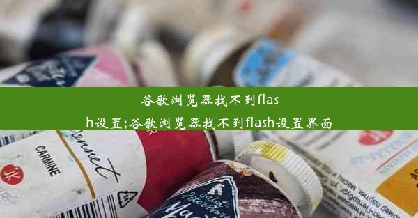 谷歌浏览器找不到flash设置;谷歌浏览器找不到flash设置界面