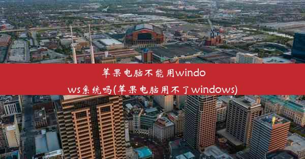 苹果电脑不能用windows系统吗(苹果电脑用不了windows)