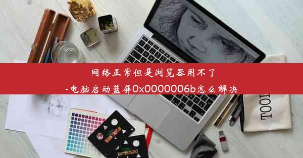 网络正常但是浏览器用不了-电脑启动蓝屏0x0000006b怎么解决