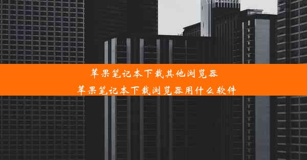 苹果笔记本下载其他浏览器_苹果笔记本下载浏览器用什么软件