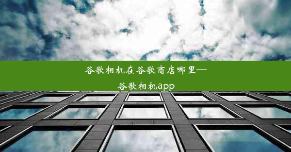 谷歌相机在谷歌商店哪里—谷歌相机app