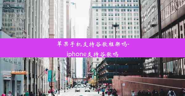 苹果手机支持谷歌框架吗-iphone支持谷歌吗